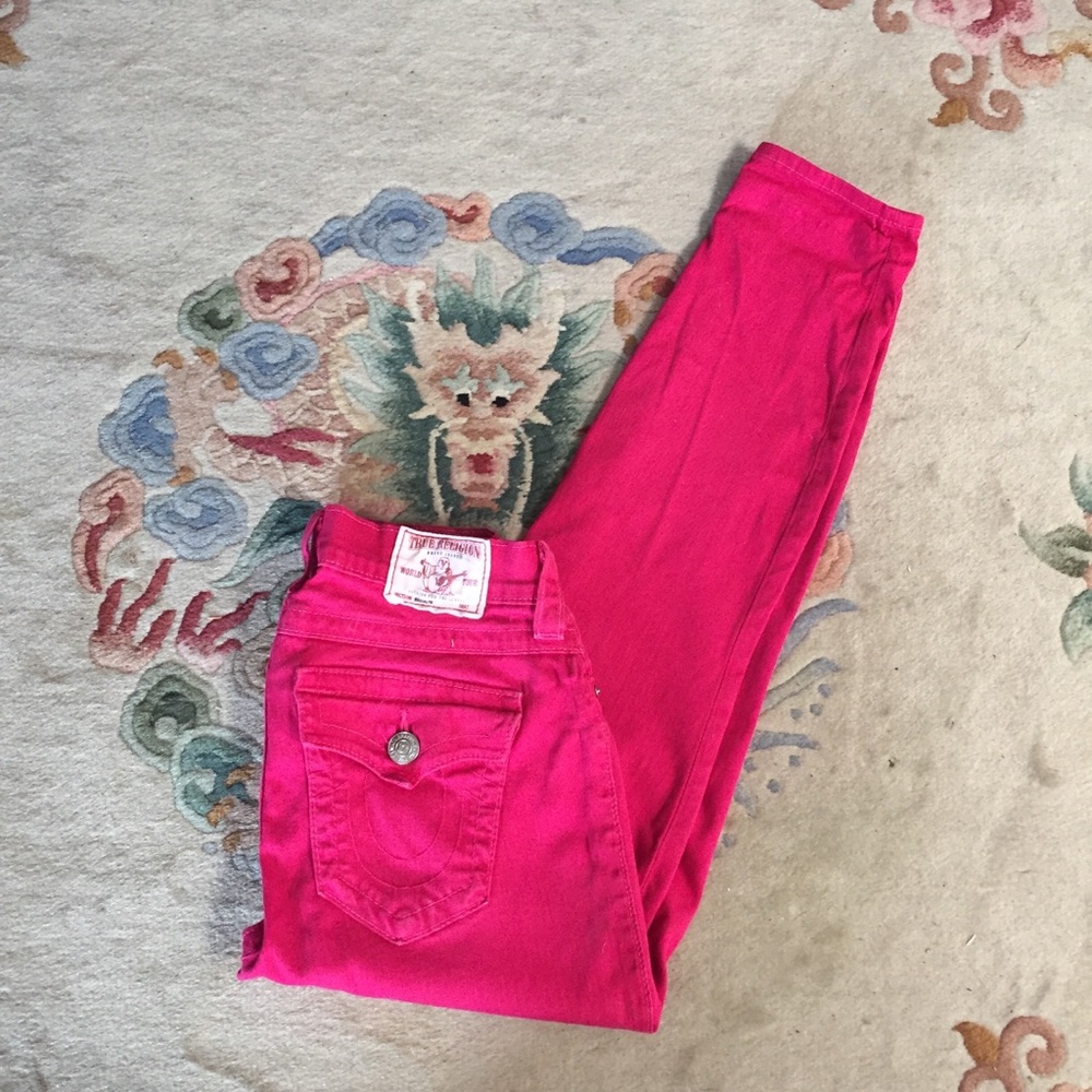 True Religion Brooklyn Skinny Jeans Sz 29